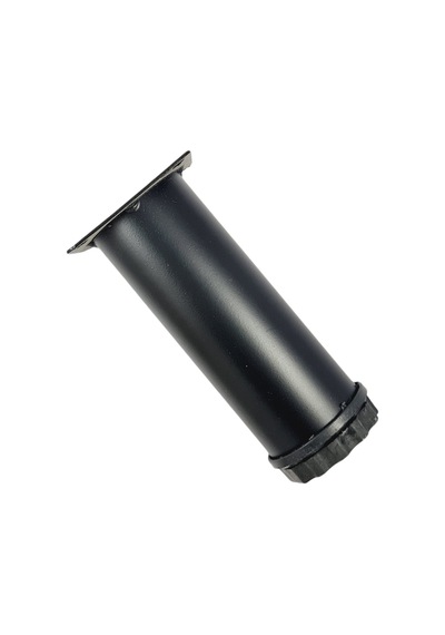 40 Lık 15 Cm Siyah Metal Yuvarlak Ayak 4 Adet