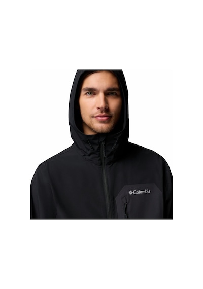 Columbia Tall Heights Iıı Kapüşonlu Erkek Softshell-9142 Siyah