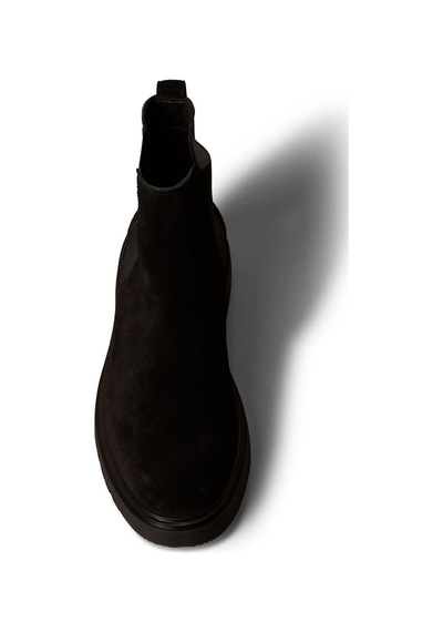 Calvin Klein Siyah Erkek Bot Combat Ess Chelsea Boot Su-10186 Siyah