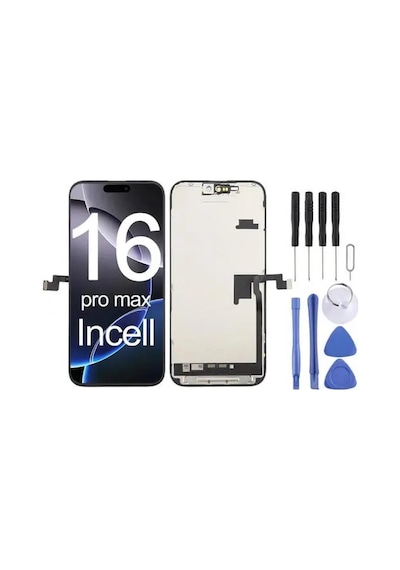 Çelik Pro Apple Uyumlu Apple iPhone 16 Pro Max Ekran Lcd Dokunmatik Full