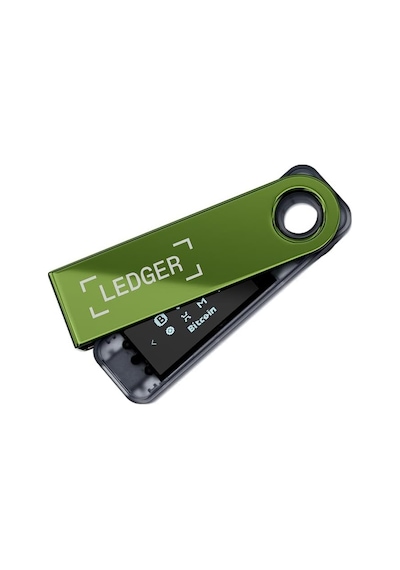 Ledger Nano S Plus Neptün Mavisi Kripto Donanım Cüzdanı Bakır Ye