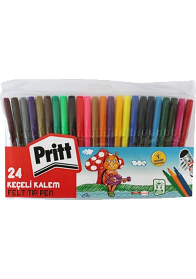 Pritt Keçeli Boya Kalemi 24 Renk 1774252