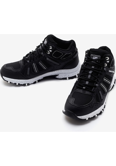Skechers Hillcrest - Bound Peak Kadın Siyah Outdoor Bot 180021 Bkw Siyah