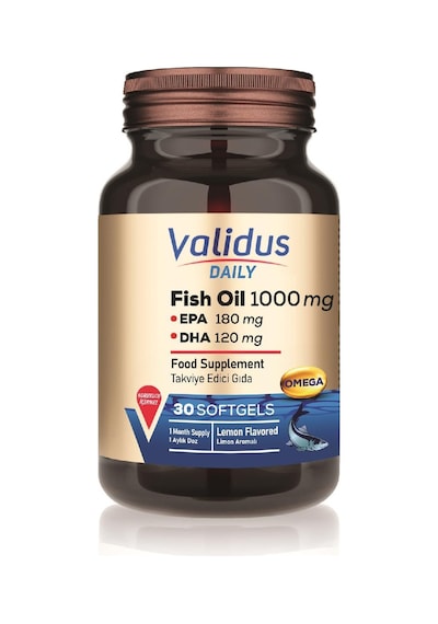Validus Daily Omega 3 1000 Mg 30 Softgel