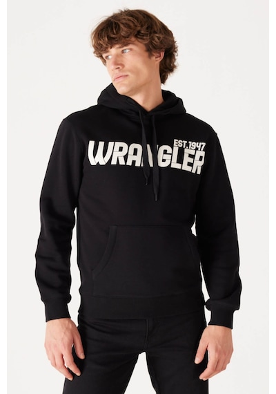 Wrangler Erkek Sweat W232257001 Siyah Siyah