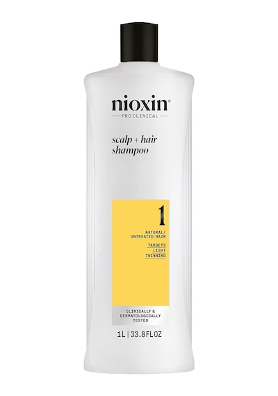Nioxin System 1 Şampuan - İşlem Görmemiş Hafif İnce Saçlar İçin Kalınlaştırıcı Bakım 1000ml Tüm Saçlar
