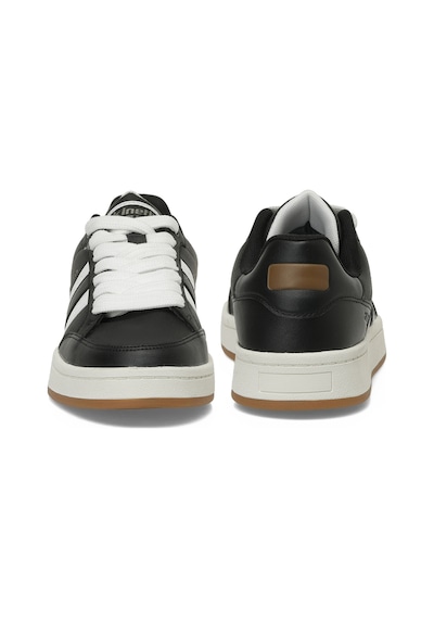 Kinetix College Pu 5pr Siyah Unisex Sneaker 000000000102016695 Siyah-beyaz
