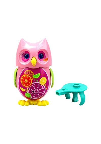 Mini Hoot Sevimli Baykuş - Pembe Çok Renkli