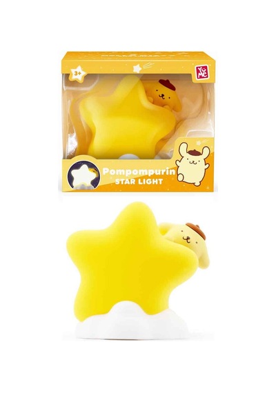 Yume Toys Işıklı Hello Kitty And Friends Yıldız Şekilli Lamba Pompompurin 11710