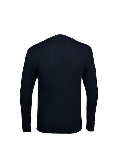 Hatemoğlu Lacivert Regular Fit Bisiklet Yaka Fitilli Triko Kazak 34122024a001 005 Lacivert