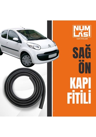 Citroen C1 Sağ Ön Kapı Fitili-a Kalite-numlas-nm3498
