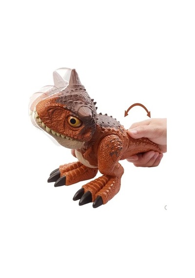 Hby85- Jurassic Dünya Hayvan Figürleri Kampı Kretase Dino Kaçış Carnotaurus Toro Rakamlar Ses Oyuncaklar Boys