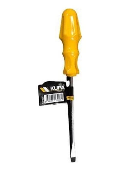 Kupa Tornavida Mıknatıslı Düz Uçlu 6.0 - 10 Cm.