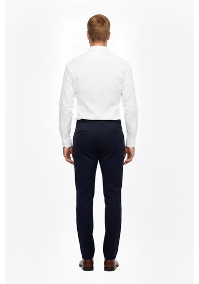 UKİ Uki Lacivert Comfort Fit Klasik Pantolon