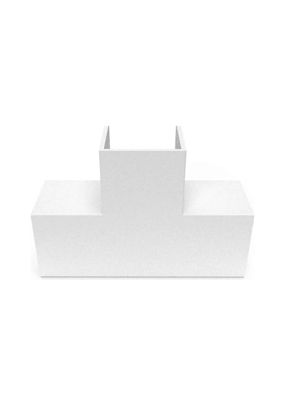 Mutlusan Kablo Kanal T Köşe Parçası 30 X 16mm / 5 Adet
