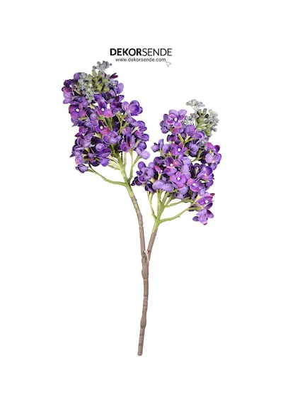 Yapay Sümbül Dalı Mor 65 Cm Mor