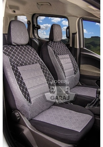 Toyota Corolla Uyumlu Gofrajlı Koltuk Kılıfı