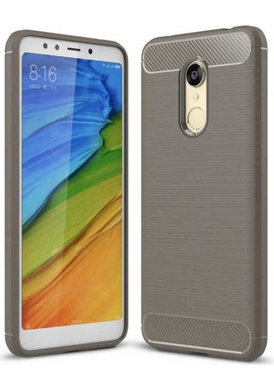 Xiaomi Redmi 5 Kılıf Zore Room Silikon Kapak Gri