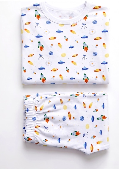 Öts Erkek Çocuk Pamuklu Pijama Takımı Kısa Kol Uzun Alt Desenli Premium Ev Stili 374005 Renkli-5 Öts Erkek Çocuk Pamuklu Pijama Takımı Kısa Kol Uzun Alt Desenli Premium Ev Stili 374005 Renkli-5