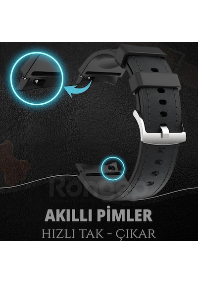 Samsung İle Uyumlu Deri Görünümlü Hibrit 20mm Silikon Kordon Galaxy Watch 7/6/5/4 Serisi İçin Galaxy Watch 7 Kordon 40mm/44mm Watch 6/4 Classic 47/43/42mm Watch 5 Pro Uyumlu Çok Renkli Samsung İle Uyumlu Deri Görünümlü Hibrit 20mm Silikon Kordon Galaxy Watch 7/6/5/4 Serisi İçin Galaxy Watch 7 Kordon 40mm/44mm Watch 6/4 Classic 47/43/42mm Watch 5 Pro Uyumlu Çok Renkli