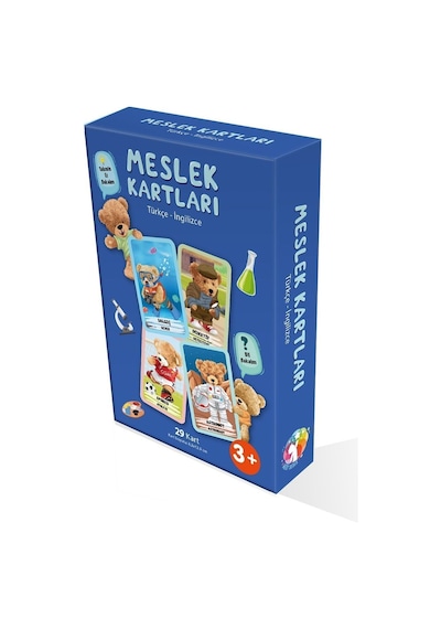 Meslek Kartları- Resimli Ses Ve Kavram Kartları İkili Set
