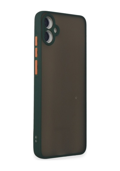 Samsung Galaxy Uyumlu A05 Kılıf Montreal Silikon Kapak - Yeşil Bz8683140657376