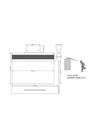 Arsel Orion Aeb-30223-l Acil Çıkış Yönlendirme Armatürü Sürekli Ve Kesintide 180 Dak. Yanan 10xf Led