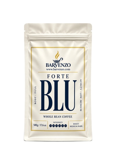Barvenzo Forte Blu 500 G Yoğun Karakter Nitelikli Kahve French Press