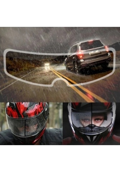Kask Vizörü İçin Yağmur Ve Buğu Engelleyici Film Diğer