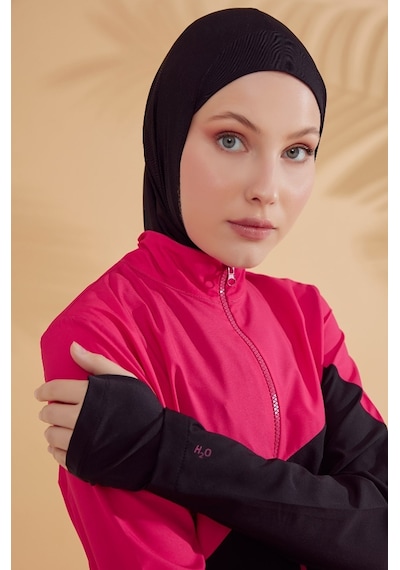 Marina M2316 Tam Kapalı Tesettür Mayo-lacivert Lacivert