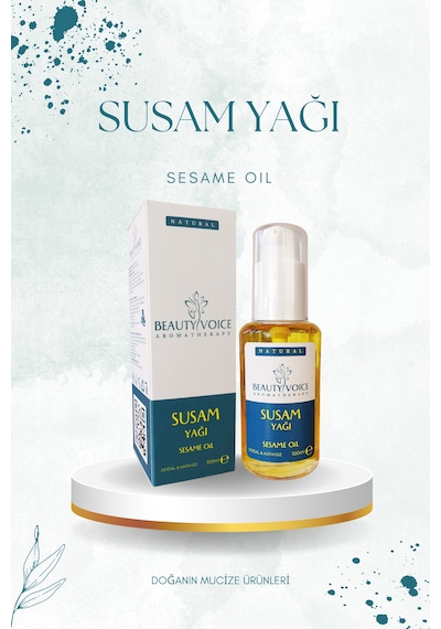 Beauty Voice Susam Yağı Losyon Pompalı Şişe 100 ML