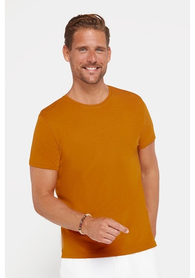 Tudors Erkek Slim Fit Dar Kesim Pamuklu Yumuşak Doku Likralı Esnek Kumaş Basic Taba Bisiklet Yaka Tişört-31442 Çok Renkli Tudors Erkek Slim Fit Dar Kesim Pamuklu Yumuşak Doku Likralı Esnek Kumaş Basic Taba Bisiklet Yaka Tişört-31442 Çok Renkli