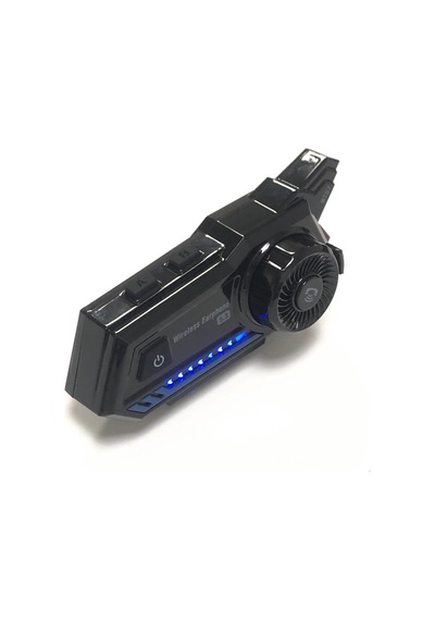 Bt57 Motorsiklet Kask Kulaklık Bluetooth 5.3 Motosiklet Kulaklığı Edr Ikaz Işık Modlu Intercom Kask Kulaklık Bt57 İnterkom Helmet Bluetooth Headset