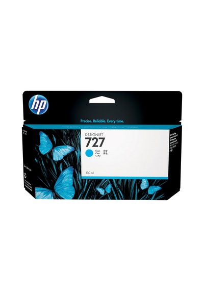 B3P19A Hp 727 130 Ml Camgöbeği Cyan Designjet Mürekkep Kartuşu