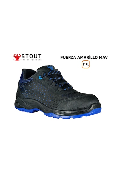 Stout İş Ayakkabısı Kompozit Burunlu Dd 52 Fuerza Amarillo S1p Mav - 43 Mavi