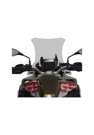 GP Kompozit BMW F 850 GS / ADV 2018-2023 Uyumlu Ön Cam Şeffaf 44 cm