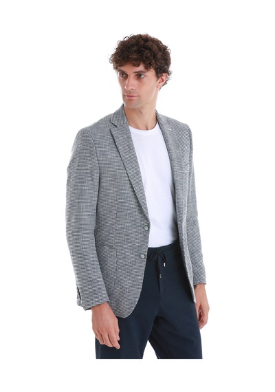 Hatemoğlu Lacivert Comfort Fit Desenli Mono Yaka Klasik Ceket 14252024c001 436 Lacivert Hatemoğlu Lacivert Comfort Fit Desenli Mono Yaka Klasik Ceket 14252024c001 436 Lacivert