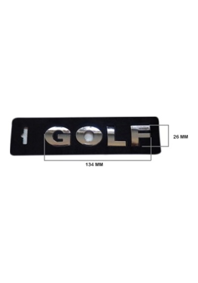 Vw Golf 4 5 Plus Arka Bagaj Golf Yazısı 1J6853687 739