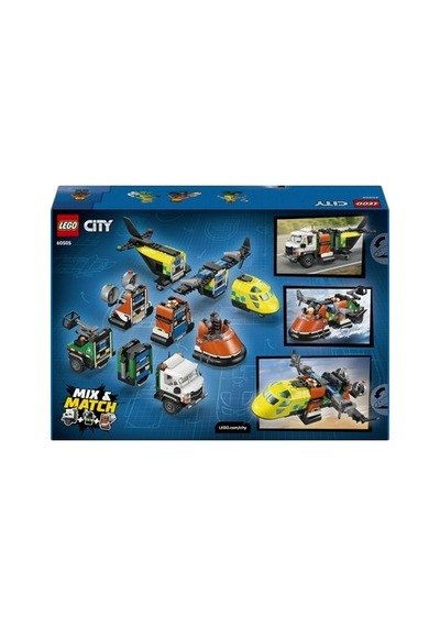Lego Uçak, Servis Kamyonu Ve Hoverkraft Karışımı Oyuncak Seti 7+ Yaş İçin