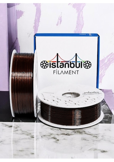 3d Baskı Petg+ Kahverengi Filament 1 Kg Mühendislik Filament Ø 1,75mm 0,05 Mm 1.75mm