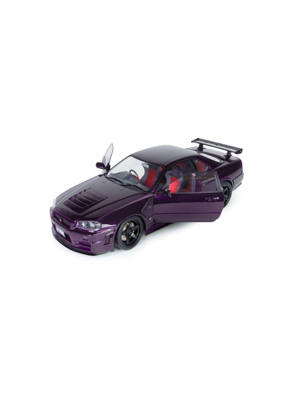 1:18 Ölçek Solido 1999 Nissan Skyline R34 Gt-r Z Tune Diecast Metal Minyatür Model Araba 25cm