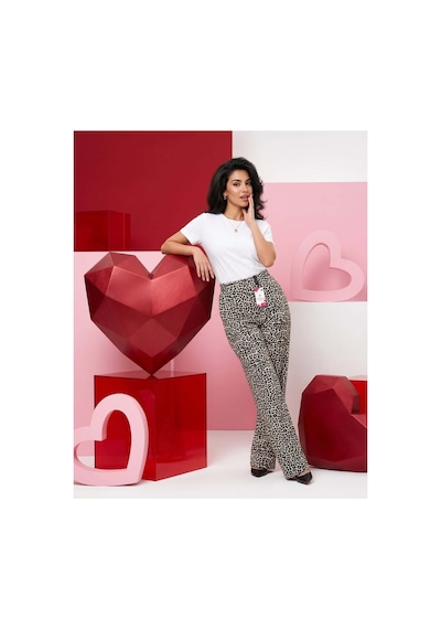 Aura Collections Kadın Viskon Pamuklu Pijama Altı Soft Örme Mevsimlik Ev Pantolonu Çok Renkli