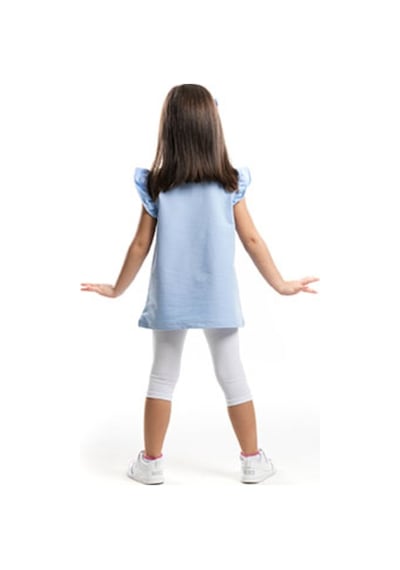 Denokids Çantada Pisi Tunik Takım Çok Renkli