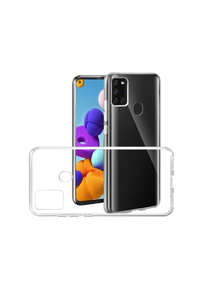 Samsung Galaxy Uyumlu A21s Şeffaf Silikon Premium Kılıf 525