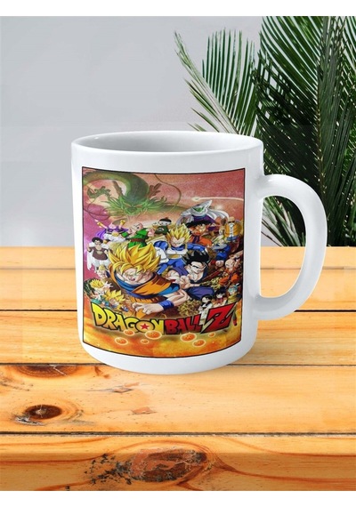 Dragon Ball Super Baskılı Kupa Bardak Kişiye Özel Model 5 Çok Renkli