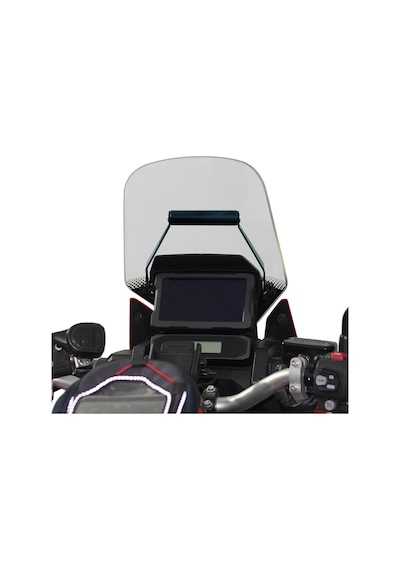 GP Kompozit Honda Africa Twin CRF1100L L2 / L4 2020-2024 Uyumlu Telefon / Navigasyon Tutucu Siyah