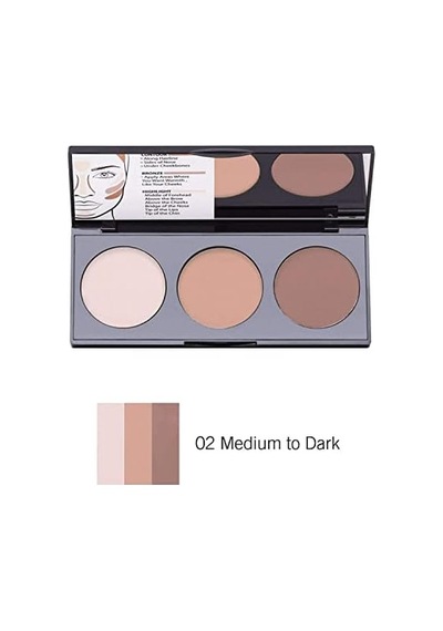 Perfecting Pudramsı Kontür Paleti 02 Medium To Dark 0