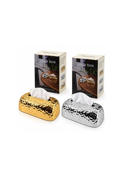 Oval Plastik Dekoratif Peçetelik Çok Renkli