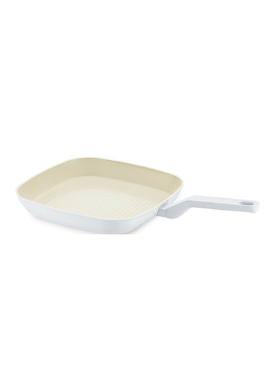 Jumbo Swiss Crystal Light Grey Grill Tava 28 Cm Gri