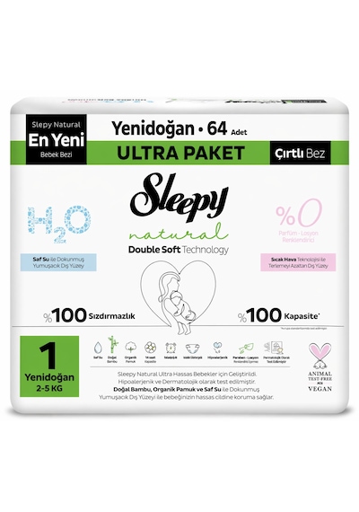 Sleepy Natural Double Soft 1 Numara